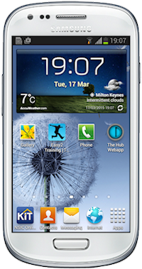 image of web app icon on android phone