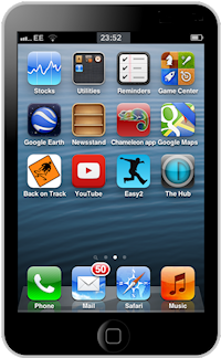 image of web app icon on iPhone
